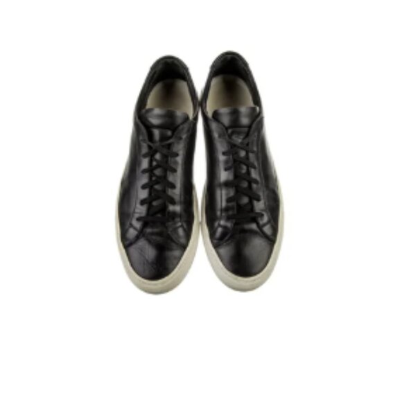 Common Projects Leather Low Top Sneakers - Size 44 (11/11.5 US) - Picture 5 of 6